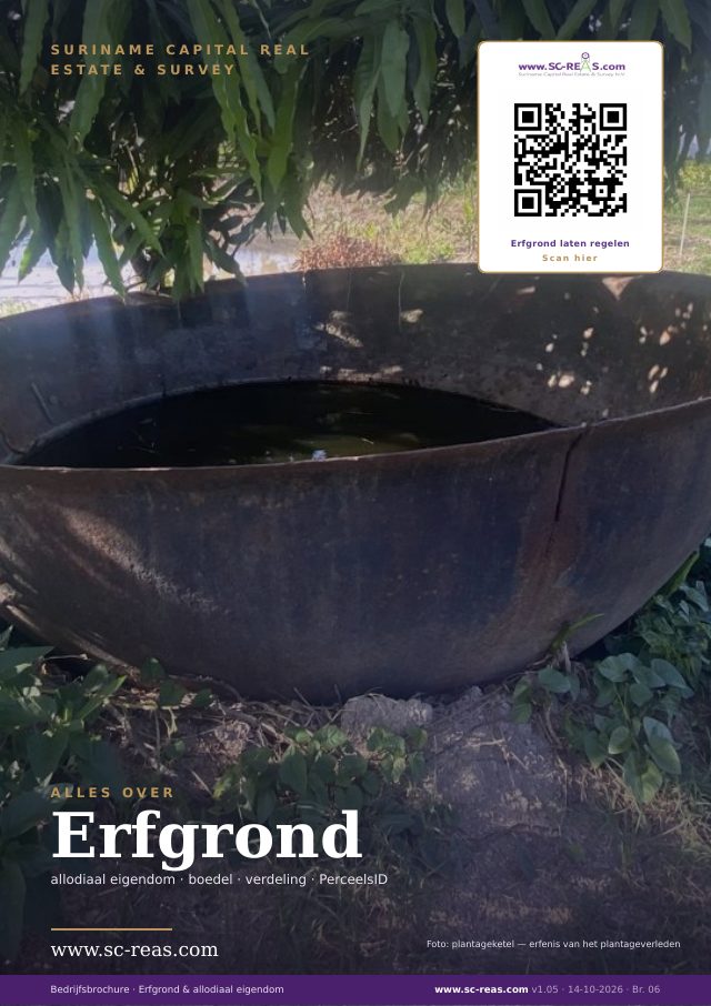 Voorkant brochure Erfgrond