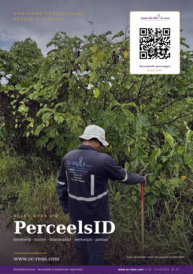 Voorkant brochure PerceelsID